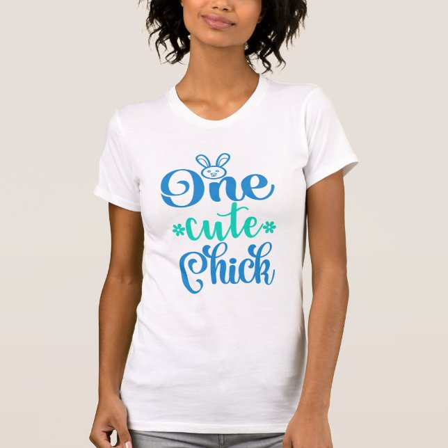 T-shirt Drôle un mignon poussin (Devant)