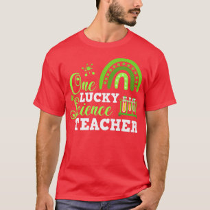 T-shirt Drôle Un Professeur Lucky Science St