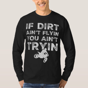 T-shirt Drôle Vélo Dirt Rider Cadeau MX Motocross Ride
