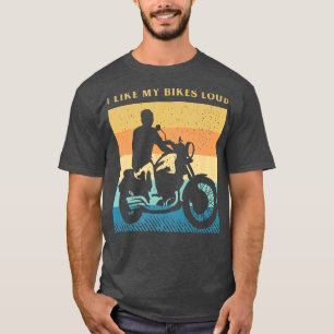 T-shirt Drôle Vélo Dit Pour Un Amoureux De Moto 606