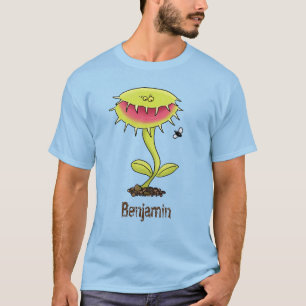 T-shirt Drôle Vénus dessin animé de piège à mouches