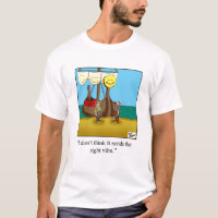 Drôle Viking Vibe Humour Tee - shirt