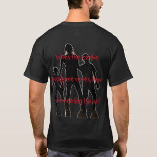 T-shirt Drôle zombie