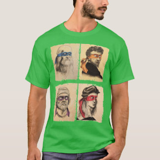T-shirt Drôles d'artistes italiens Art Lovers Gift Renais