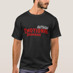 T-shirt drôles de dommages émotionnels mème cool dommag
