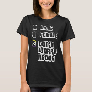 T-shirt Drôles de pronoms non Enby Genderqueer Non binaire