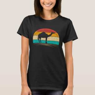 T-shirt Dromeded Distressed Arabian Camel Hommes Femmes