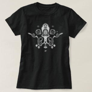 T-shirt Drone alien biomécanique / calmar alien v4.1