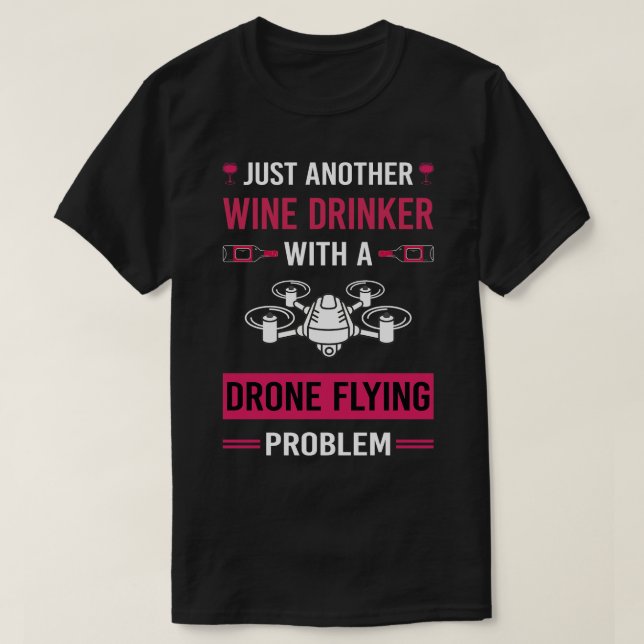 T-shirt Drone Drone Drone Drone Flying Drones (Design devant)