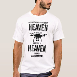 T-shirt Drone Footage Fpv Dronepilot