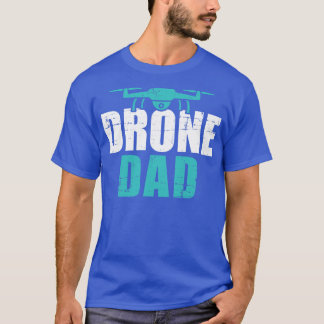 T-shirt Drone papa cadeau de fête des pères pour les pilot