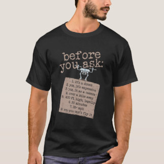 T-shirt Drone pour ami pilote papa volant