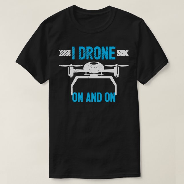T-shirt Drones Pilote Drone Lovers Rc Quadcopters (Design devant)