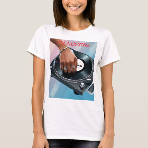 T-shirt 🎧 Drop the Beat : DJ Hand on Tourne-disque Vibes 
