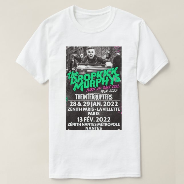T-shirt Dropkick Murphys   (Design devant)