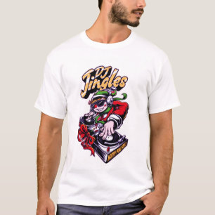 T-shirt Droppin' Beats with Jingles : DJ Design