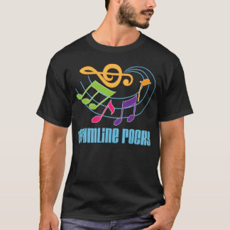 T-shirt Drumline Rocks Marching Band Camp shirt Drummer fu