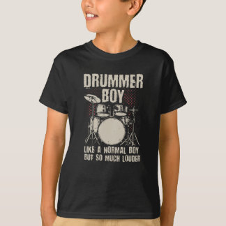 T-shirt Drummer Boy| Drummer Gift Drummer
