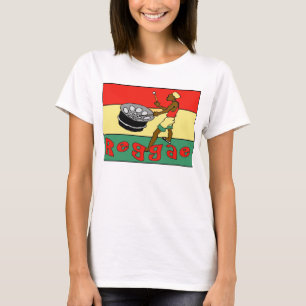 T-shirt Drummer de reggae