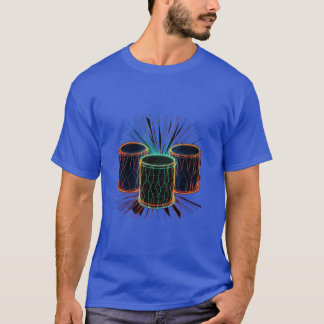 T-shirt Drummer Drum Set Drumset Drumming Drums Player vin