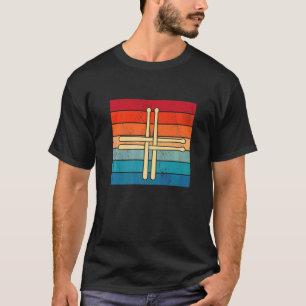 T-shirt Drummer Drummer Drum Drum Cros