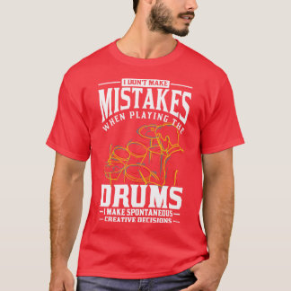 T-shirt Drummer Musique Musique