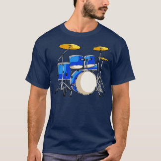 T-shirt Drummer Rock à tambour