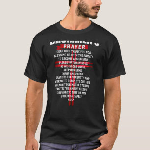 T-shirt Drummers Prière Croix Vintage Baguettes Christian