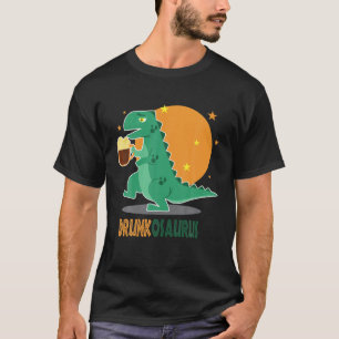 T-shirt Drunkosaurus Oktoberfest Drunk Dinosaur T