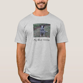 T-shirt DSC00254, mon Heeler bleu, mon Heeler bleu
