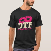 DTF vers le bas pour flotter les vêtements