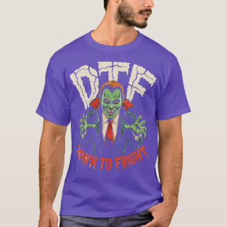 T-shirt DTF vers le bas vers la droite