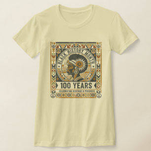 T-Shirt du 100e anniversaire du Mois de l'histoire