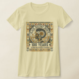 T-Shirt du 100e anniversaire du Mois de l'histoire