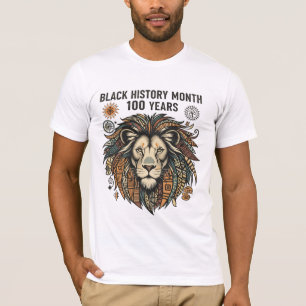 T-Shirt du 100e anniversaire du Mois de l'histoire