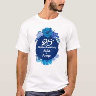 T-shirt du 25e anniversaire du Mariage