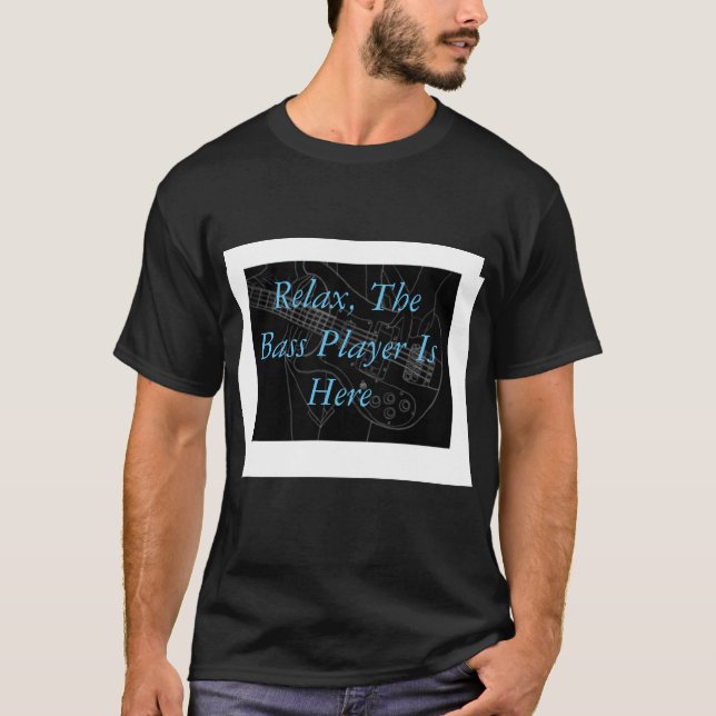 T-shirt du bassiste. (Devant)