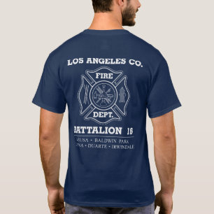 T-shirt du bataillon 16 du service d'incendie du c