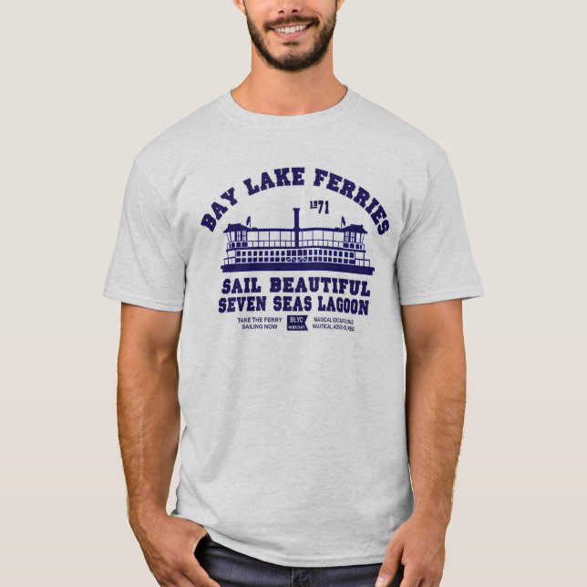 T-shirt du bateau ferry de Bay Lake (Devant)