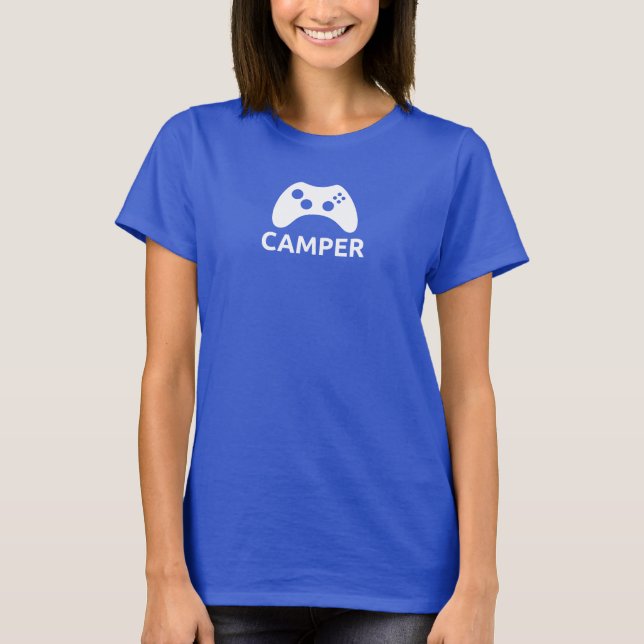 T-shirt du campeur des femmes (Devant)