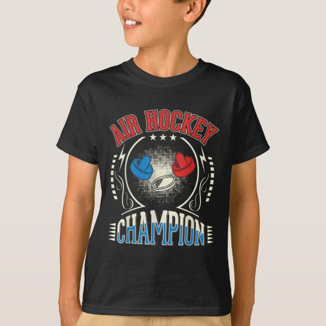 T-shirt du champion de hockey de l'air.png (Devant)