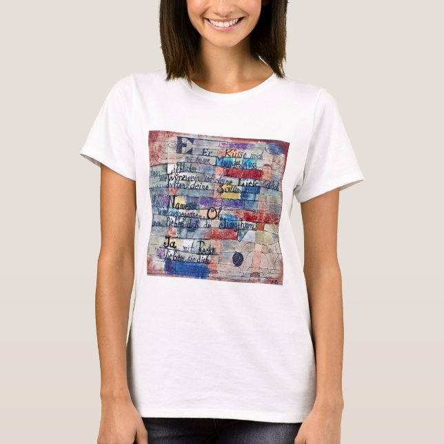 T-shirt Du chant des chansons, Klee (Devant)