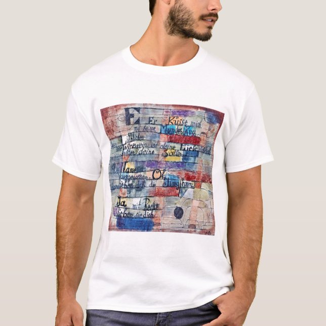 T-shirt Du chant des chansons, Klee (Devant)