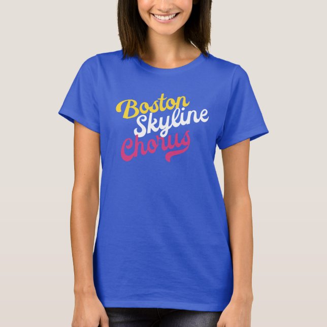 T-shirt du choeur Skyline de Boston (Devant)