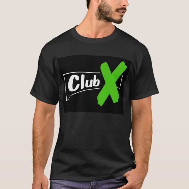 T-shirt du club X - 001 (Devant)