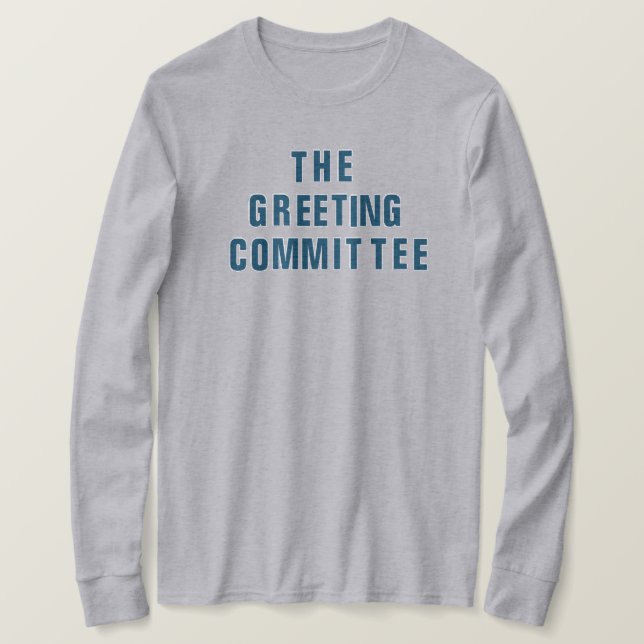 T-shirt du Comité de salutation (Design devant)