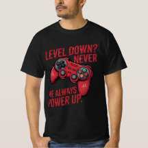 T-shirt du contrôleur gamer motivationnel