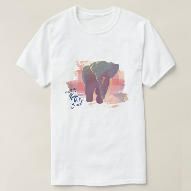 T-shirt du Corridor faunique de Kariba (Design devant)