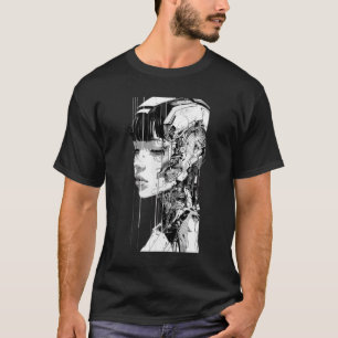 T-shirt du coureur de lame Cyberpunk réplicateur
