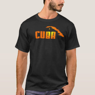 T-shirt du Cuba DJ - logo de soleil